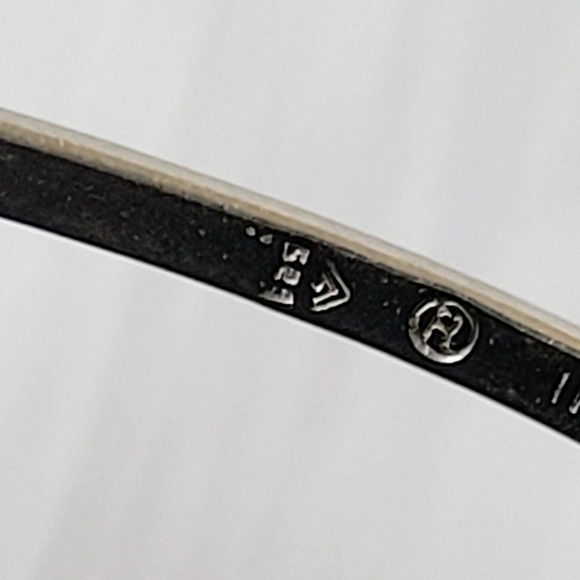 Silpada 21 Ring Bangle Salute Interlocking Rings 925, 98.grams - Picture 11 of 11